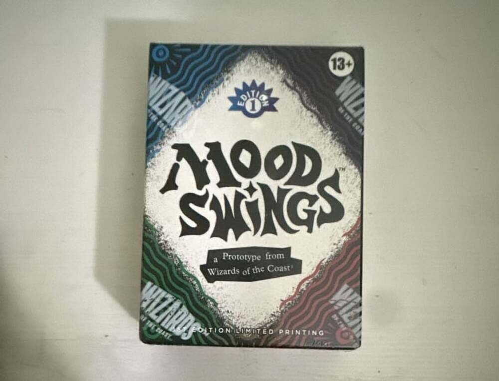 New in plastic—Wizards of the Coast Mood Swings 1st Edition Card Game